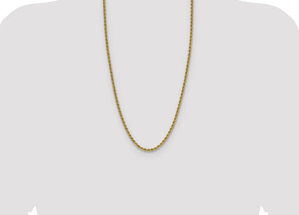 14k Regular Rope Chain (Style 033S-28)