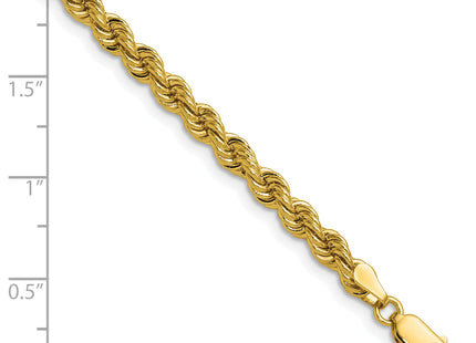 14k Regular Rope Chain, 7 x 4.2mm
