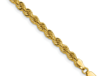 14k Regular Rope Chain, 7 x 4.2mm