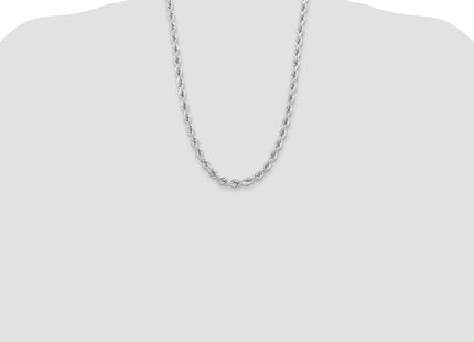 14k White Gold Chains Style 045W-24 - Classique Jewelry Inc.