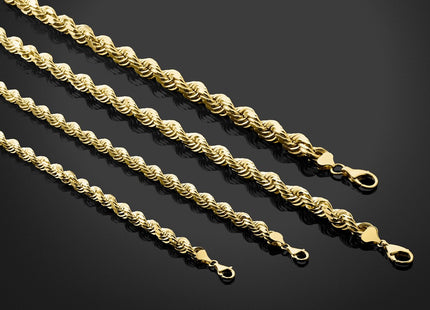 14k Yellow Gold Chains Style 060-24 - Classique Jewelry Inc.