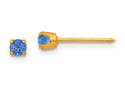 14k Yellow Gold Earrings Style 101E - Classique Jewelry Inc.