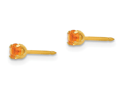 14k Yellow Gold Earrings Style 103E - Classique Jewelry Inc.
