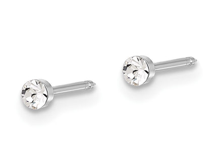 14k White Gold Earrings Style 1046EW - Classique Jewelry Inc.