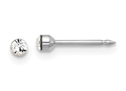 14k White Gold Earrings Style 1046EW - Classique Jewelry Inc.