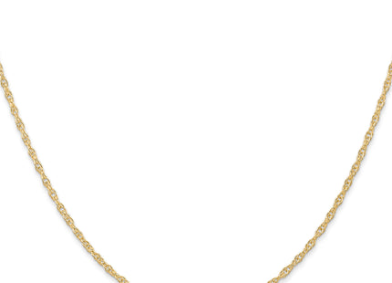 14k . Carded Cable Rope Chain, 22 x 1.35mm