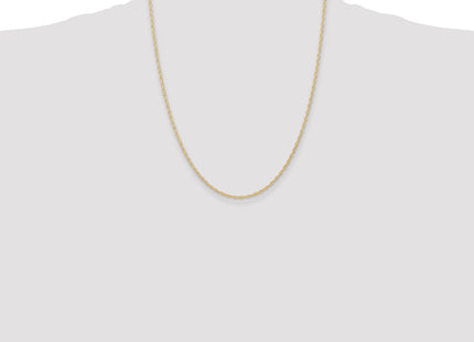 14k . Carded Cable Rope Chain, 22 x 1.35mm