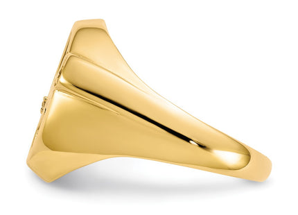 14k Yellow Gold Rings Style X147 - Classique Jewelry Inc.
