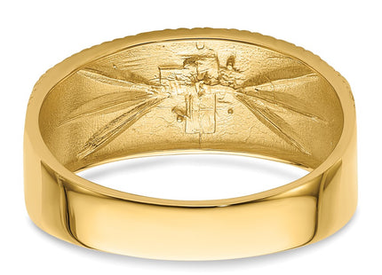 14k Yellow Gold Rings Style X74B - Classique Jewelry Inc.