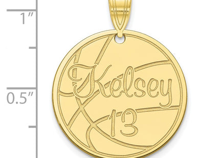 10k Yellow Gold Pendants Style 10XNA1047Y - Classique Jewelry Inc.
