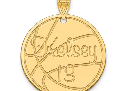 10k Yellow Gold Pendants Style 10XNA1047Y - Classique Jewelry Inc.