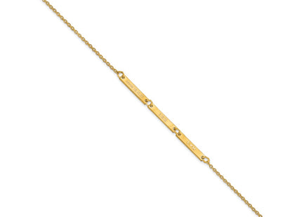 10k Yellow Gold Bracelets Style 10XNA1180/3Y - Classique Jewelry Inc.