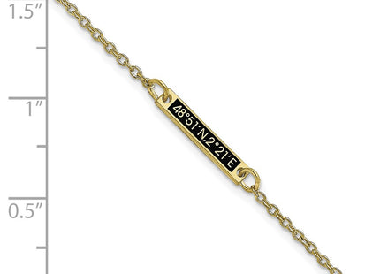 10k Yellow Gold Bracelets Style 10XNA1183/1Y - Classique Jewelry Inc.