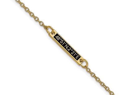 10k Yellow Gold Bracelets Style 10XNA1183/1Y - Classique Jewelry Inc.