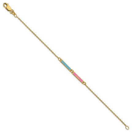 10k Yellow Gold Bracelets Style 10XNA1183/2Y - Classique Jewelry Inc.