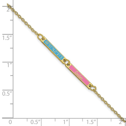 10k Yellow Gold Bracelets Style 10XNA1183/2Y - Classique Jewelry Inc.
