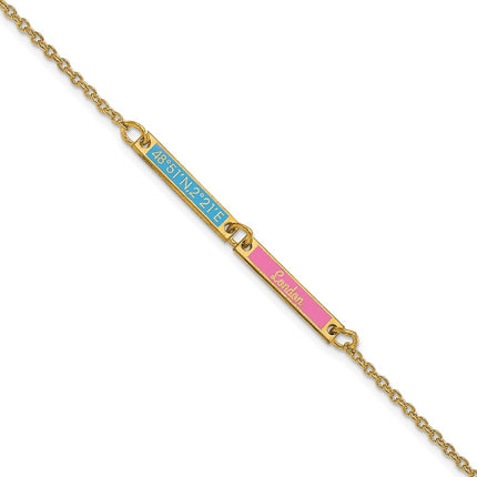 10k Yellow Gold Bracelets Style 10XNA1183/2Y - Classique Jewelry Inc.