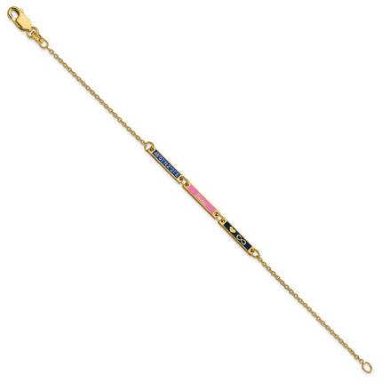 10k Yellow Gold Bracelets Style 10XNA1183/3Y - Classique Jewelry Inc.