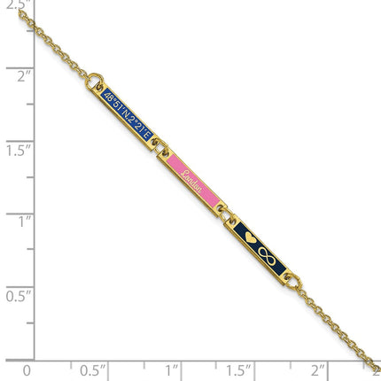10k Yellow Gold Bracelets Style 10XNA1183/3Y - Classique Jewelry Inc.