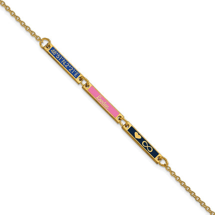 10k Yellow Gold Bracelets Style 10XNA1183/3Y - Classique Jewelry Inc.