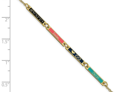 10k Yellow Gold Bracelets Style 10XNA1183/4Y - Classique Jewelry Inc.