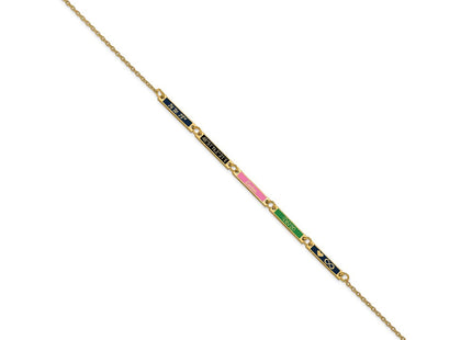 10k Yellow Gold Bracelets Style 10XNA1183/5Y - Classique Jewelry Inc.