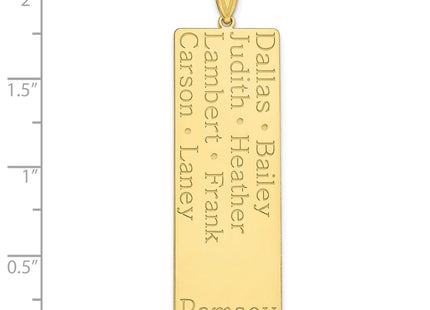 10k Yellow Gold Pendants Style 10XNA1278Y - Classique Jewelry Inc.
