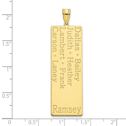 10k Yellow Gold Pendants Style 10XNA1278Y - Classique Jewelry Inc.