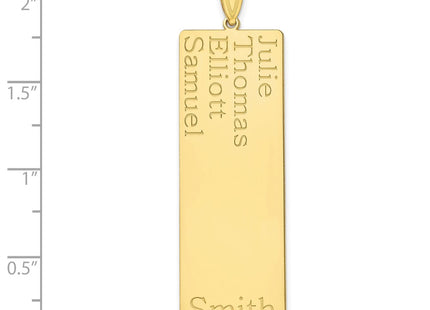 10k Yellow Gold Pendants Style 10XNA1282Y - Classique Jewelry Inc.