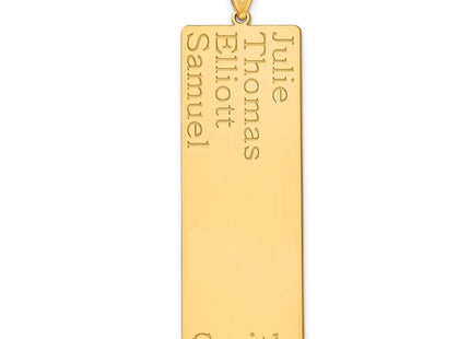 10k Yellow Gold Pendants Style 10XNA1282Y - Classique Jewelry Inc.