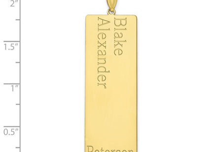 10k Yellow Gold Pendants Style 10XNA1284Y - Classique Jewelry Inc.