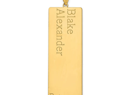 10k Yellow Gold Pendants Style 10XNA1284Y - Classique Jewelry Inc.