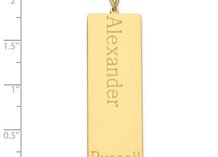 10k Yellow Gold Pendants Style 10XNA1285Y - Classique Jewelry Inc.