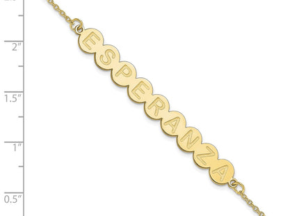 10k Yellow Gold Bracelets Style 10XNA1308Y - Classique Jewelry Inc.