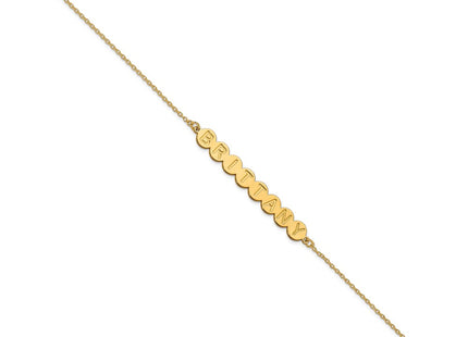 10k Yellow Gold Bracelets Style 10XNA1309Y - Classique Jewelry Inc.