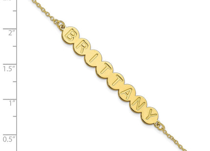 10k Yellow Gold Bracelets Style 10XNA1309Y - Classique Jewelry Inc.