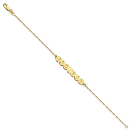 10k Yellow Gold Bracelets Style 10XNA1310Y - Classique Jewelry Inc.