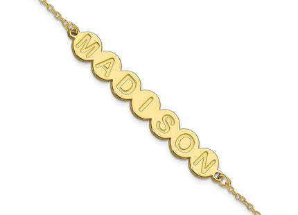 10k Yellow Gold Bracelets Style 10XNA1310Y - Classique Jewelry Inc.