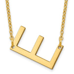 10K Yellow Gold Polished Small Necklace view