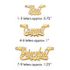 Sterling Silver/Gold-plated Polished Hearts Name Plate