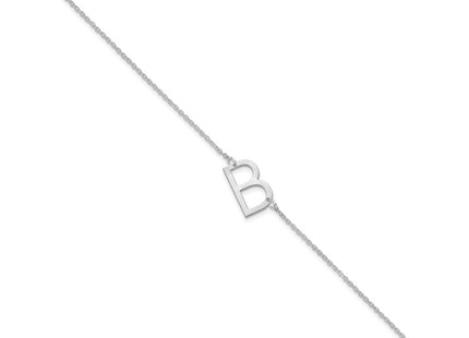 10k White Gold Bracelets Style 10XNA1432W/B - Classique Jewelry Inc.