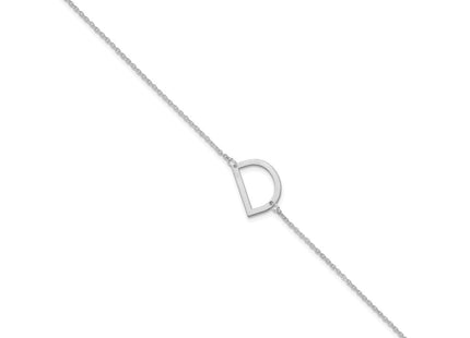 10k White Gold Bracelets Style 10XNA1432W/D - Classique Jewelry Inc.