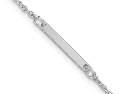 10k White Gold Bracelets Style 10XNA1432W/I - Classique Jewelry Inc.