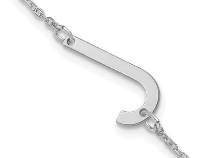 10k White Gold Bracelets Style 10XNA1432W/J - Classique Jewelry Inc.