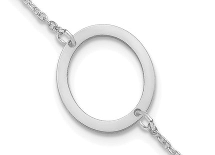 10k White Gold Bracelets Style 10XNA1432W/O - Classique Jewelry Inc.