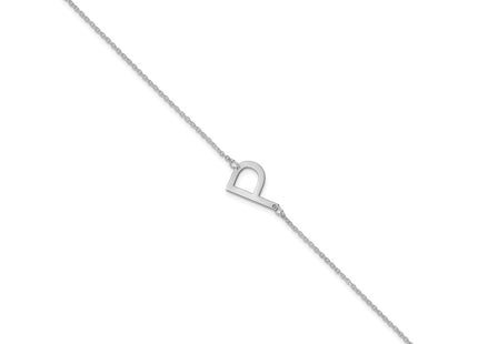 10k White Gold Bracelets Style 10XNA1432W/P - Classique Jewelry Inc.