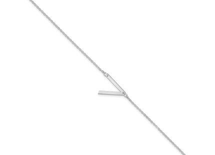 10k White Gold Bracelets Style 10XNA1432W/V - Classique Jewelry Inc.