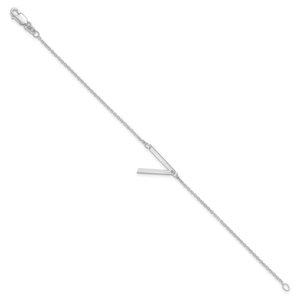 10k White Gold Bracelets Style 10XNA1432W/V - Classique Jewelry Inc.