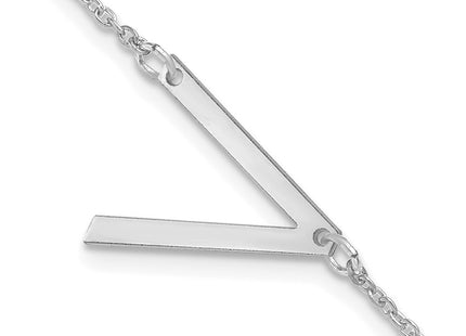 10k White Gold Bracelets Style 10XNA1432W/V - Classique Jewelry Inc.