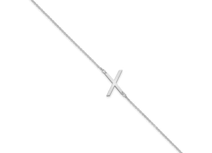 10k White Gold Bracelets Style 10XNA1432W/X - Classique Jewelry Inc.
